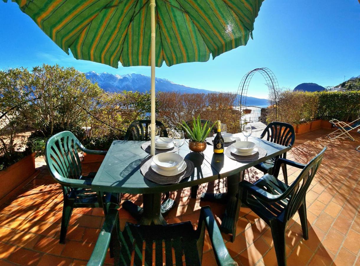 Casa Elka Residence Lake View And Pool By Garda Domus Mea Pieve  エクステリア 写真