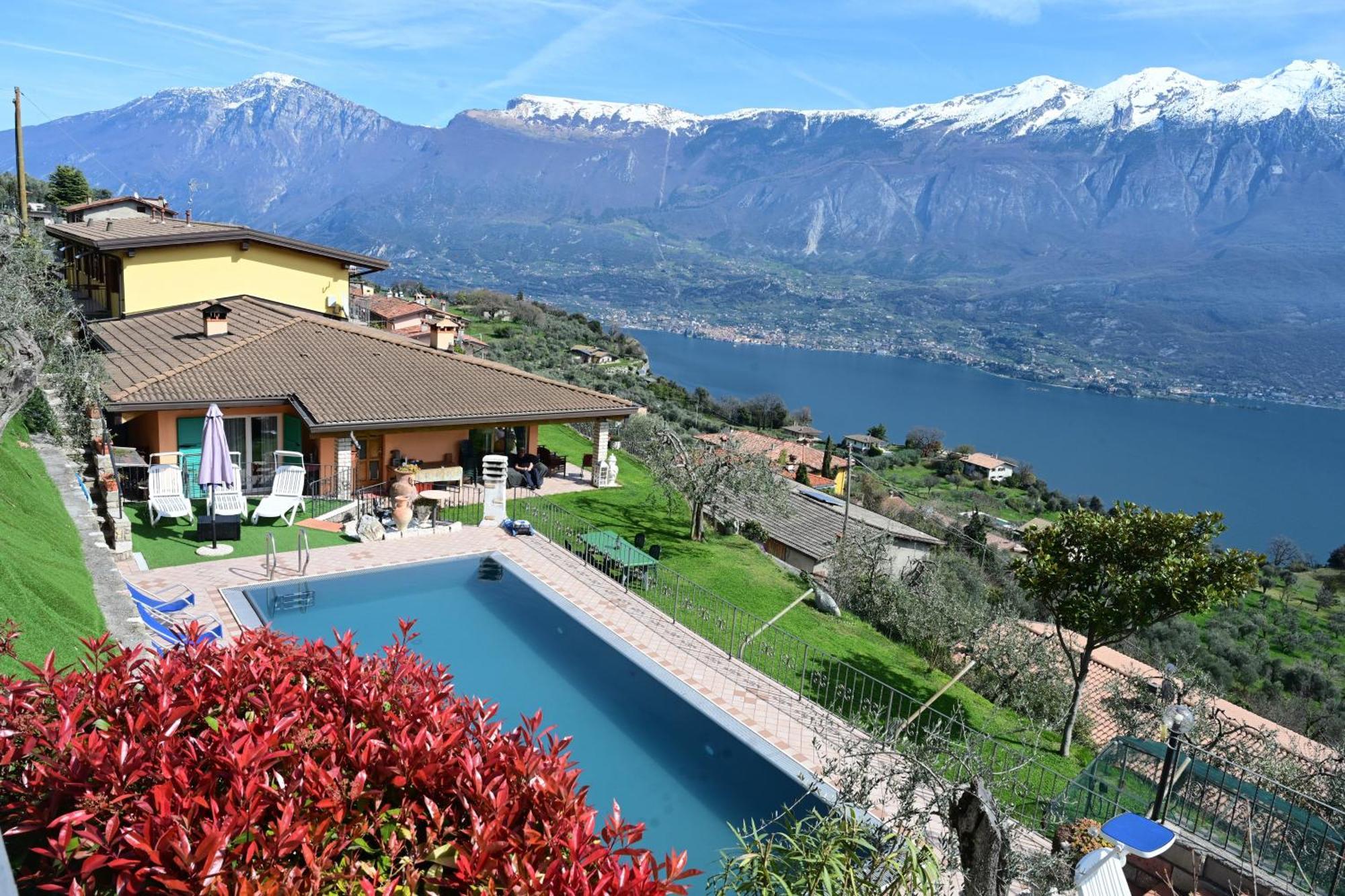 Casa Elka Residence Lake View And Pool By Garda Domus Mea Pieve  エクステリア 写真